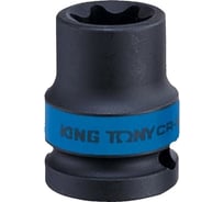Головка торцевая ударная TORX Е-стандарт 1/2", E18, L = 38 мм KING TONY 457518M