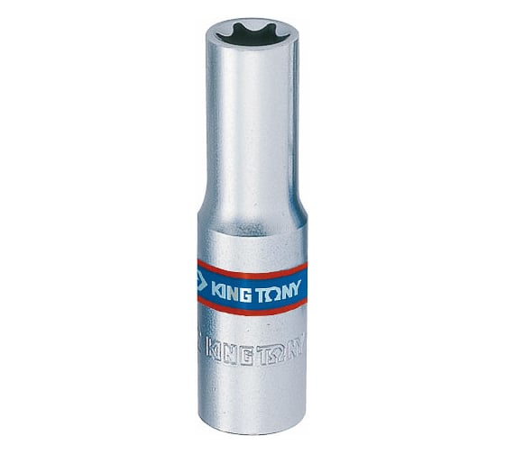Головка торцевая TORX Е-стандарт 3/8", Е10, L = 63 мм KING TONY 327510M 1