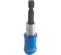Держатель 1/4">1/4" с фиксатором, самосброс KING TONY 753-63