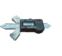 Прибор (штангенциркуль) для сварочных швов прецизионный цифровой с шаблонами углов 60, 70, 80, 90 градусов, дискретность 0,01 мм (шаблон Ушерова-Маршака цифровой) ООО ТЕХИНТЕСТ 182-01D