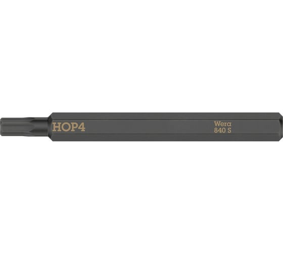 Шестигранная бита Hex-Plus для ударного винтовёрта 840 S 4 мм, 70 мм WERA WE-018151 1
