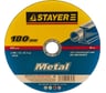 Круг отрезной абразивный "MASTER" по металлу 180х1,6х22,2мм STAYER 36220-180-1.6_z*01