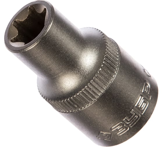 Головка торцовая МАСТЕР (Е12; 1/2"; Cr-V; E-TORX) Зубр 27719-12