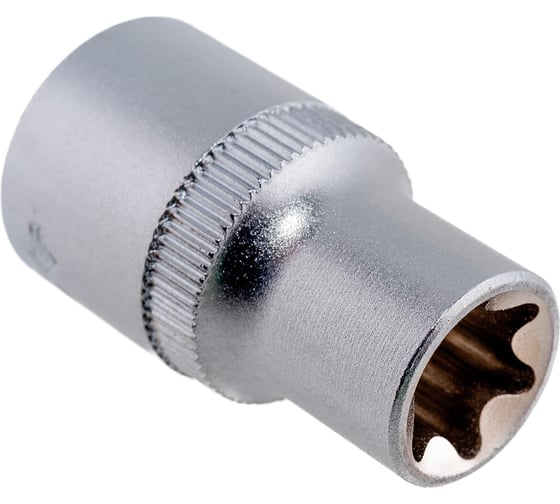 Головка торцовая МАСТЕР (Е14; 1/2"; Cr-V; E-TORX) Зубр 27719-14