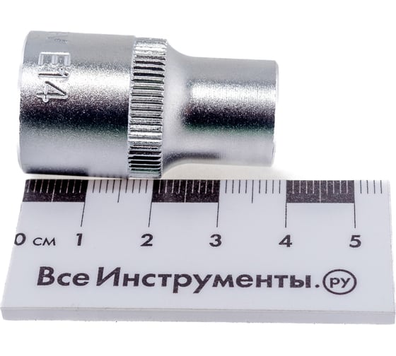Головка торцовая МАСТЕР (Е14; 1/2"; Cr-V; E-TORX) Зубр 27719-14