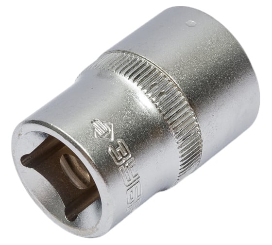 Головка торцовая МАСТЕР (Е22; 1/2"; Cr-V; E-TORX) Зубр 27719-22
