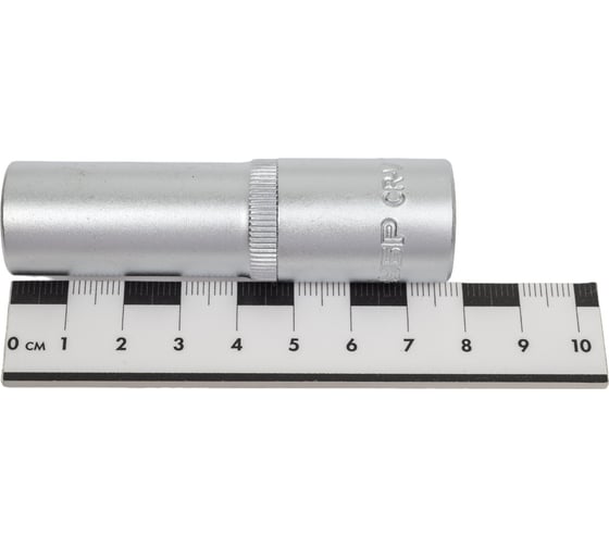 Головка торцовая удлиненная МАСТЕР (14 мм; 1/2"; Cr-V; FLANK) Зубр 27726-14