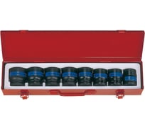 Набор ударных торцевых головок (3/4", шестигранные, 21-41 мм, 8 предметов) KING TONY 6409MP03