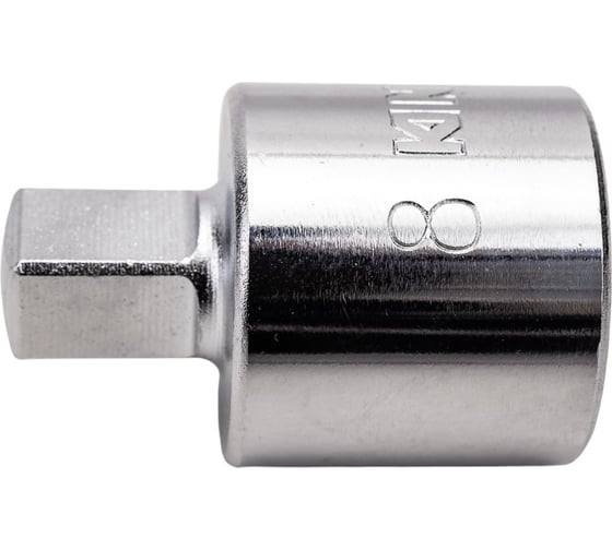 Насадка торцевая (1/2", 8 мм, четырехгранная) KING TONY 401408M
