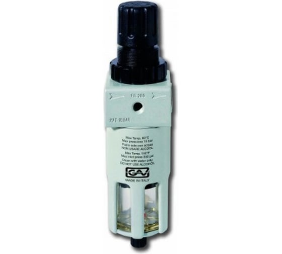 Фильтр-регулятор с манометром FR200 GAV FR200 1/2-9 1