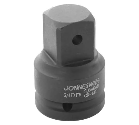 Адаптер для ударного инструмента 3/4"Fх1"M Jonnesway S03A6A8 48471 1
