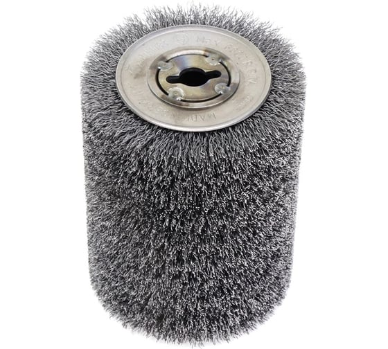 Щетка 100x120x12.7 мм, 2 отв., проволока гофр. сталь 0.3 мм 1-109 OSBORN 703.162-4812