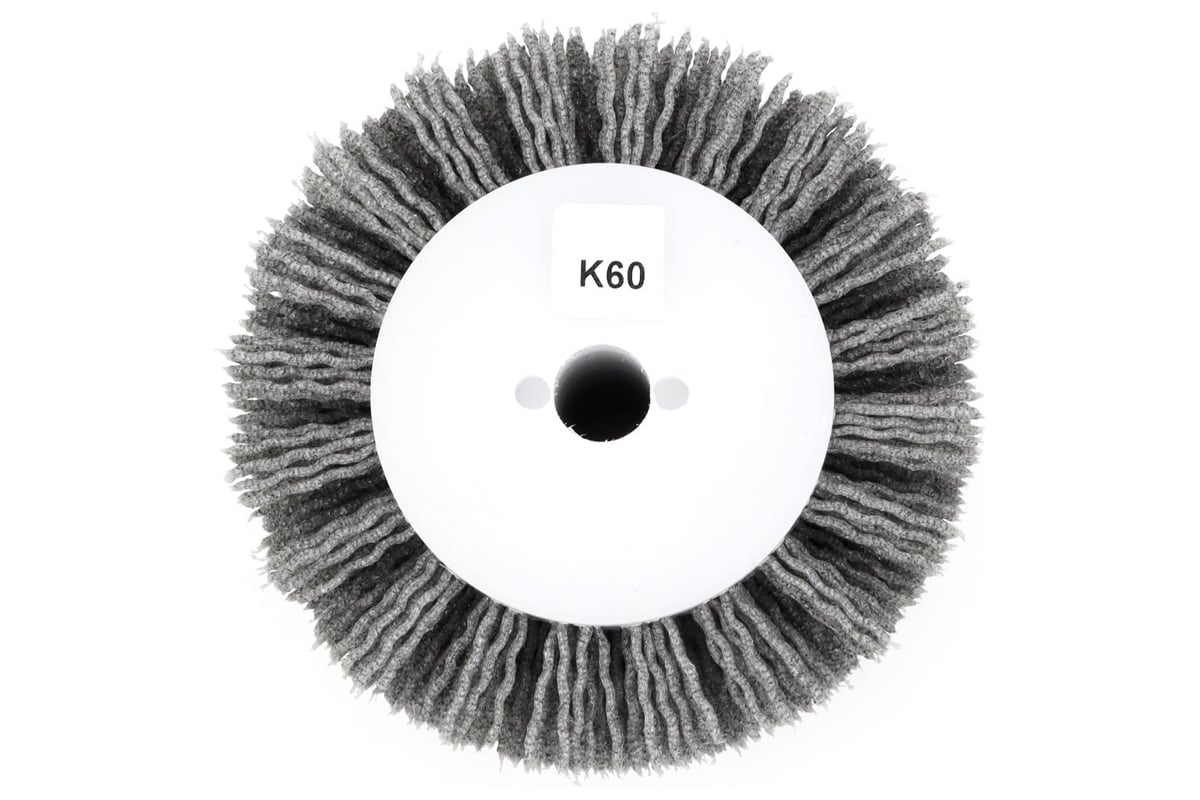 Щетка 100x120x12.7 мм, 2 отв., ворс полимер-абразив, Р60 1-054 OSBORN ...