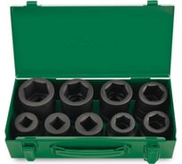 Набор ударных головок 24-41 мм и футорки 17,19 и 21 мм, 1", 9 предметов TOPTUL GDAD0901