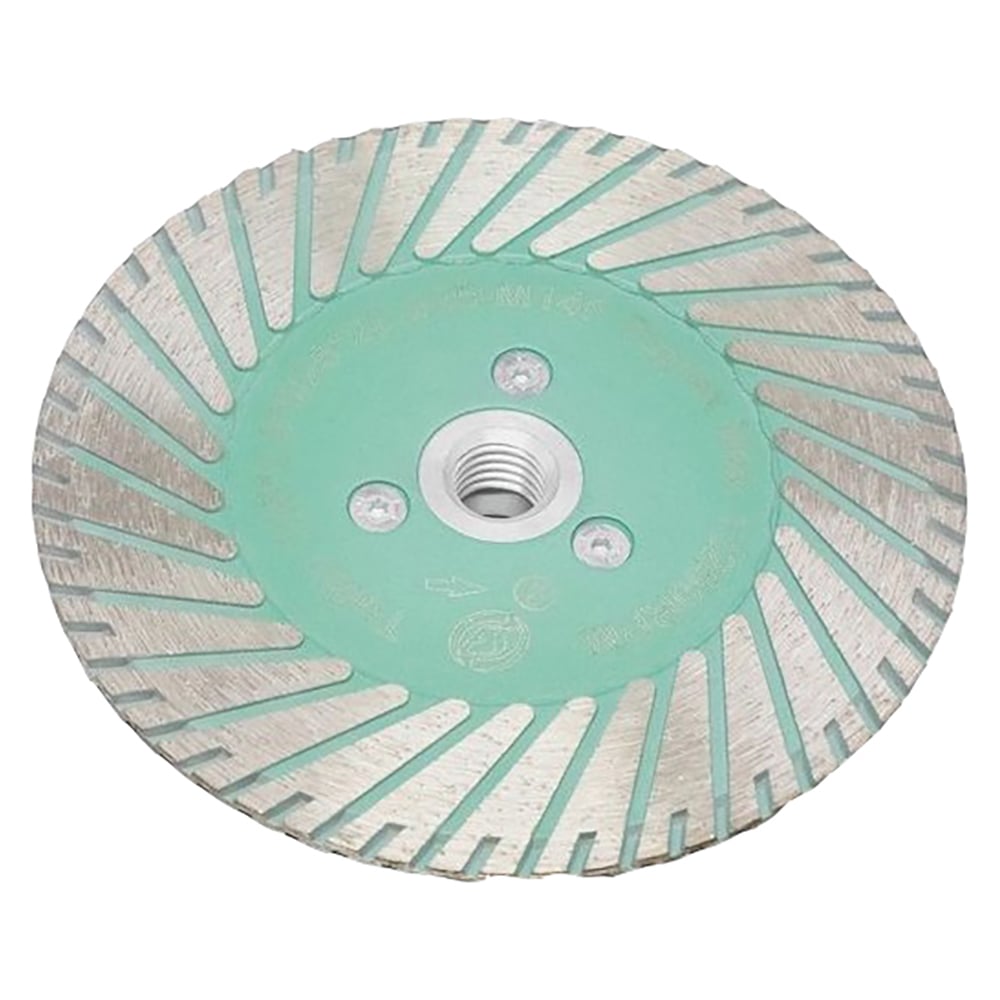 Диск алмазный отрезной турбо duplex с фланцем 230x2.2/3.5x8/25хМ14/22. ...