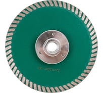 Диск алмазный отрезной турбо duplex с фланцем 125x1.8/2.8x8/25хМ14/22.23 мм Strong СТД-17000125