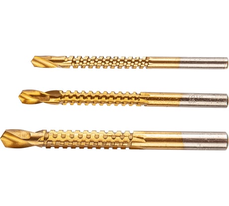 Сверло-ножовка HSS-TiN 5-8 мм набор 3 шт. GRAPHITE 57H250