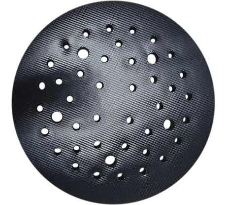 Прокладка защитная 125 мм, 44 отверстия на поролоне 10 мм (для машинки ø125 мм) SANDWOX 04.125.02