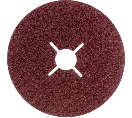 Круг фибровый гибкий (125 мм; P80) 5 шт. ПРАКТИКА 645-419
