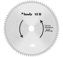 Диск пильный (127х12,75; 80Z) 15B KWB 5815-11