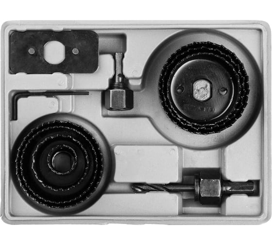Коронки по дереву кольцевые "MASTER" 7 шт. STAYER 29600-H7