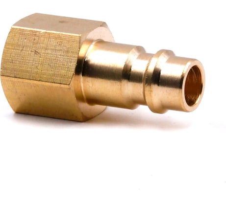 Соединение быстросъемное пневматическое HQ-PF14 «папа»-внутр. резьба 1/4" (латунь) HQ-mech УТ000002475