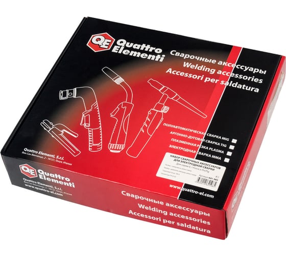 Комплект сварочных проводов KIT-30 (300 А; TK 35-50) QUATTRO ELEMENTI 641-985