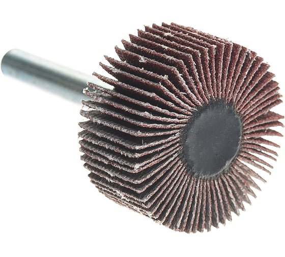 Круг шлифовальный лепестковый на шпильке (30х15 мм; 6 мм; Р120) KLINGSPOR 12847