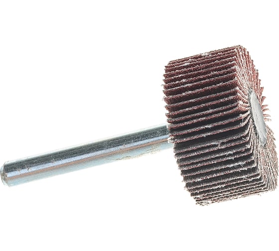 Круг шлифовальный лепестковый на шпильке (30х15 мм; 6 мм; Р120) KLINGSPOR 12847