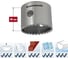Коронка алмазная Diamond Grit (54х38 мм) Karnasch 21.1500-054 2