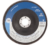 Круг лепестковый торцевой 150x22 мм, Р60, оксид алюминия Toolberg 2213360 Лк-00003393
