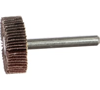 Круг шлифовальный лепестковый на шпильке (30х10 мм; 6 мм; Р80) KLINGSPOR 12818
