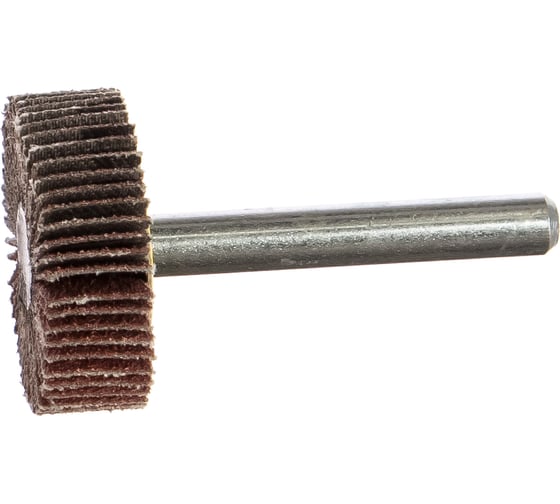 Круг шлифовальный лепестковый на шпильке (30х10 мм; 6 мм; Р80) KLINGSPOR 12818 1