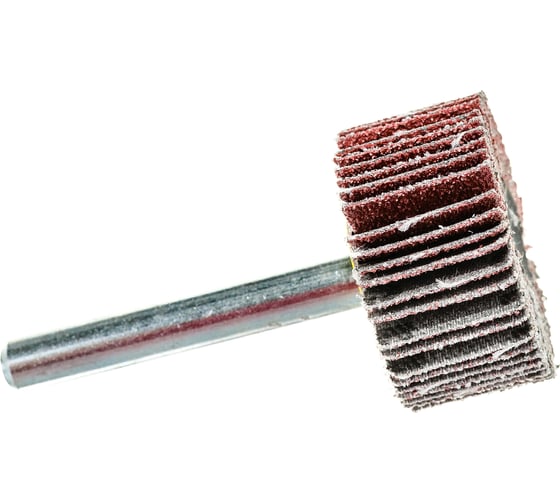Круг шлифовальный лепестковый на шпильке (30х15 мм; 6 мм; Р80) KLINGSPOR 12845