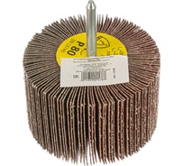 Круг шлифовальный лепестковый на шпильке (80х50 мм; 6 мм; Р80) KLINGSPOR 13178