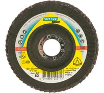 Лепестковый тарельчатый круг Klingspor SMT324 125x22,2мм, P80 321514