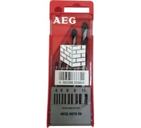 Набор сверл по камню (5 шт.) AEG 4932367059