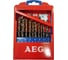 Набор сверл по металлу DIN 338 (19 шт.) AEG 4932373377 1