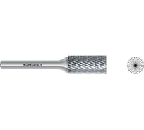 Бор-фреза твердосплавная форма B, цилиндр с торцевыми зубьями, 2x11x3х38 мм Karnasch 11.3011-010