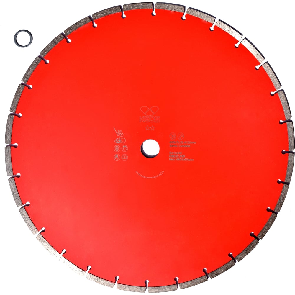 Диск алмазный ECO по бетону (400х25.4/20 мм) для резчиков KEOS DBE02 ...