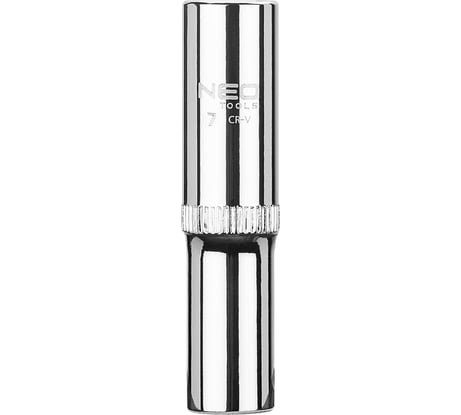 Головка торцевая 6-гранная длинная SUPERLOCK (7 мм; 1/4"DR) NEO Tools 08-240