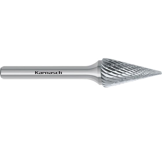 Бор-фреза твердосплавная форма M, конус, 3x15x3х38 мм Karnasch 11.3091-020