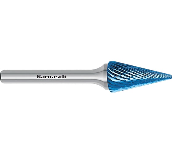 Бор-фреза твердосплавная форма M, конус, 6x12x3х48 мм Karnasch 11.5091-025