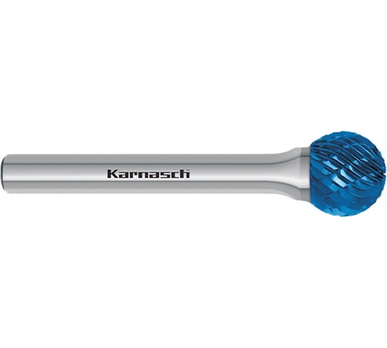 Бор-фреза твердосплавная форма D, сфера, 3x2.5x3х75 мм Karnasch 11.5031-035 1