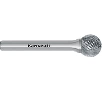Бор-фреза твердосплавная форма D, сфера, 4x3.4x3х38 мм Karnasch 11.3031-045