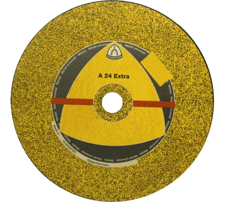 Круг отрезной по металлу универсальный (230х22.2 мм) для УШМ KLINGSPOR 13492