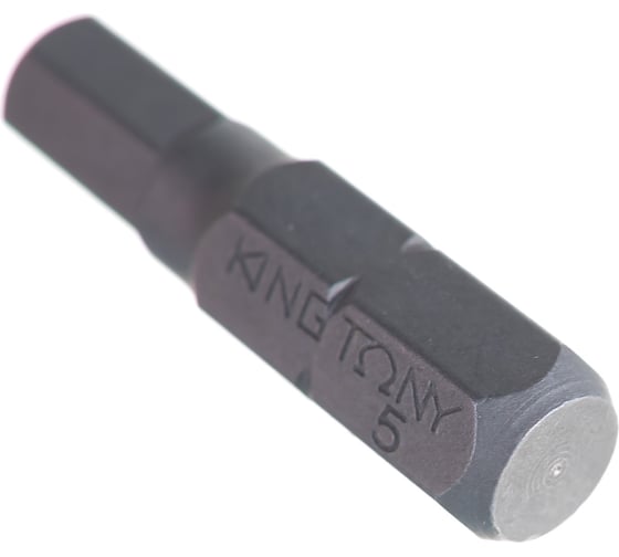 Вставка бита торцевая 1/4", HEX, 5 мм, L = 25 мм KING TONY 102505H