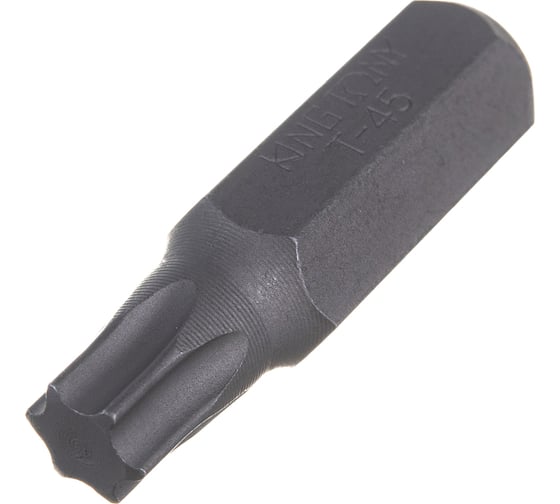 Вставка бита торцевая 10 мм, TORX, Т45, L = 36 мм KING TONY 163645T 1