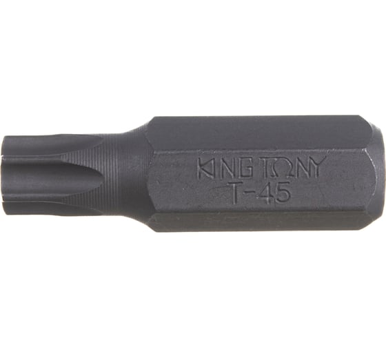 Вставка бита торцевая 10 мм, TORX, Т45, L = 36 мм KING TONY 163645T
