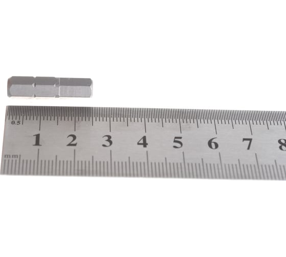 Вставка бита торцевая 1/4", HEX, 6 мм, L = 25 мм KING TONY 102506H